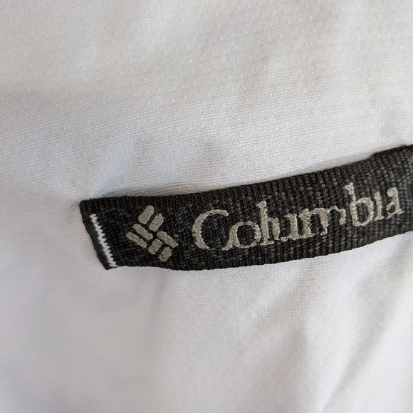 ✓Columbia packable hooded windbreaker S blue - Picture 16 of 16